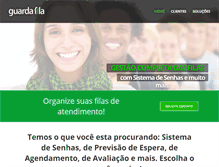 Tablet Screenshot of guardafila.com.br